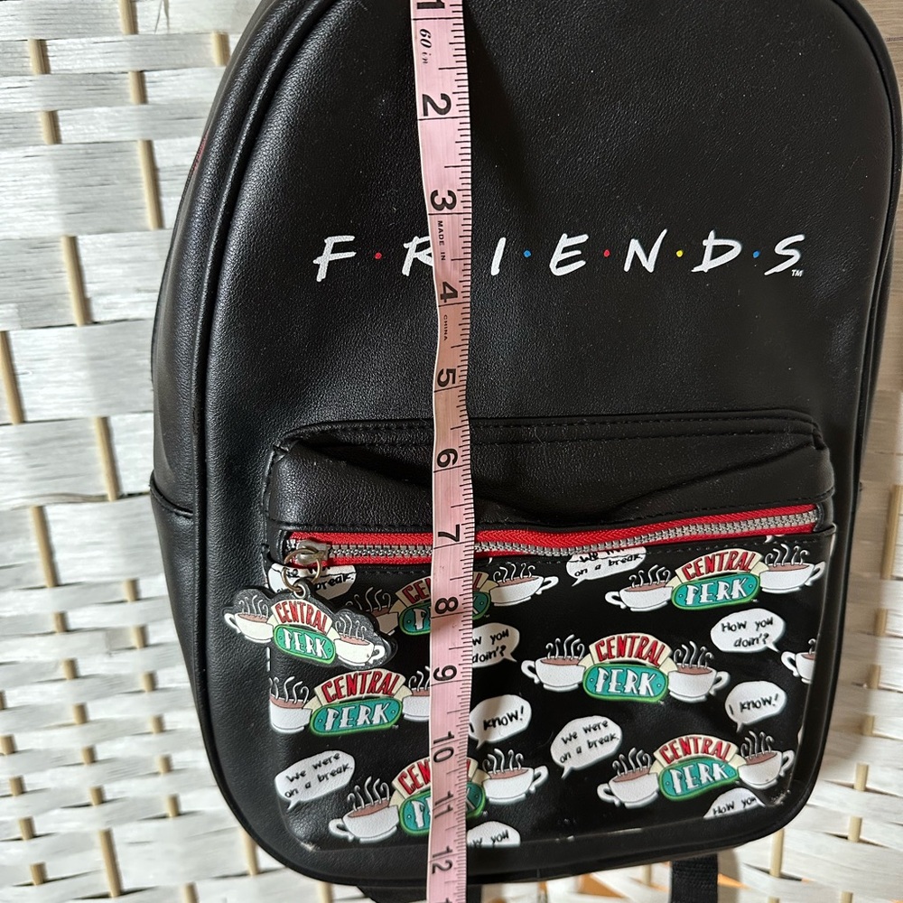 Friends Central Perk Mini Backpack by Primark there is some wear on the corners - Picture 9 of 14